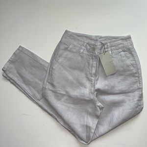 THE POETRY FASHION LINEN TROUSERS US 4/29.5”